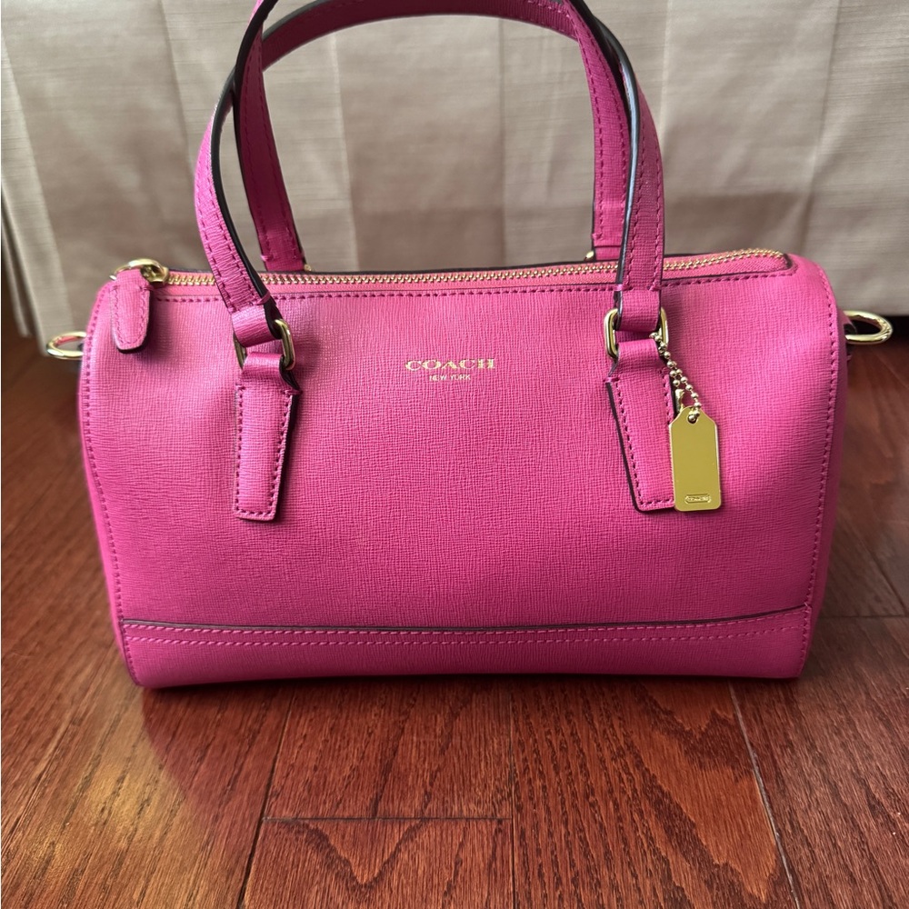 Coach Fuchsia Satchel Bag